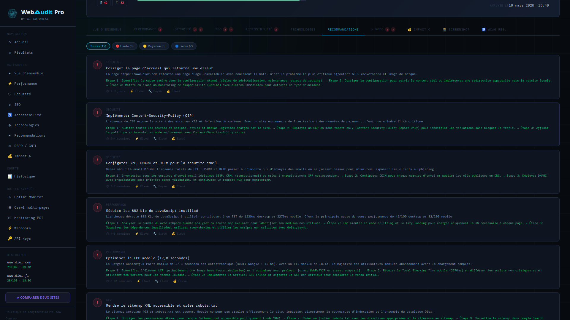 WebAudit Pro gallery image