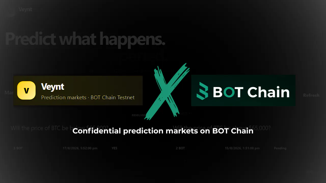 Veynt — Prediction Markets on BOT