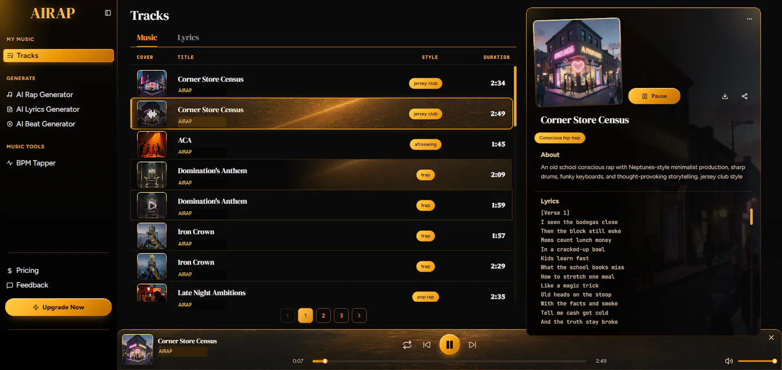 AIRAP screenshot 1