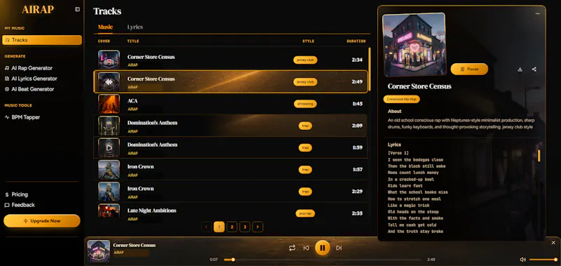 AIRAP screenshot 1