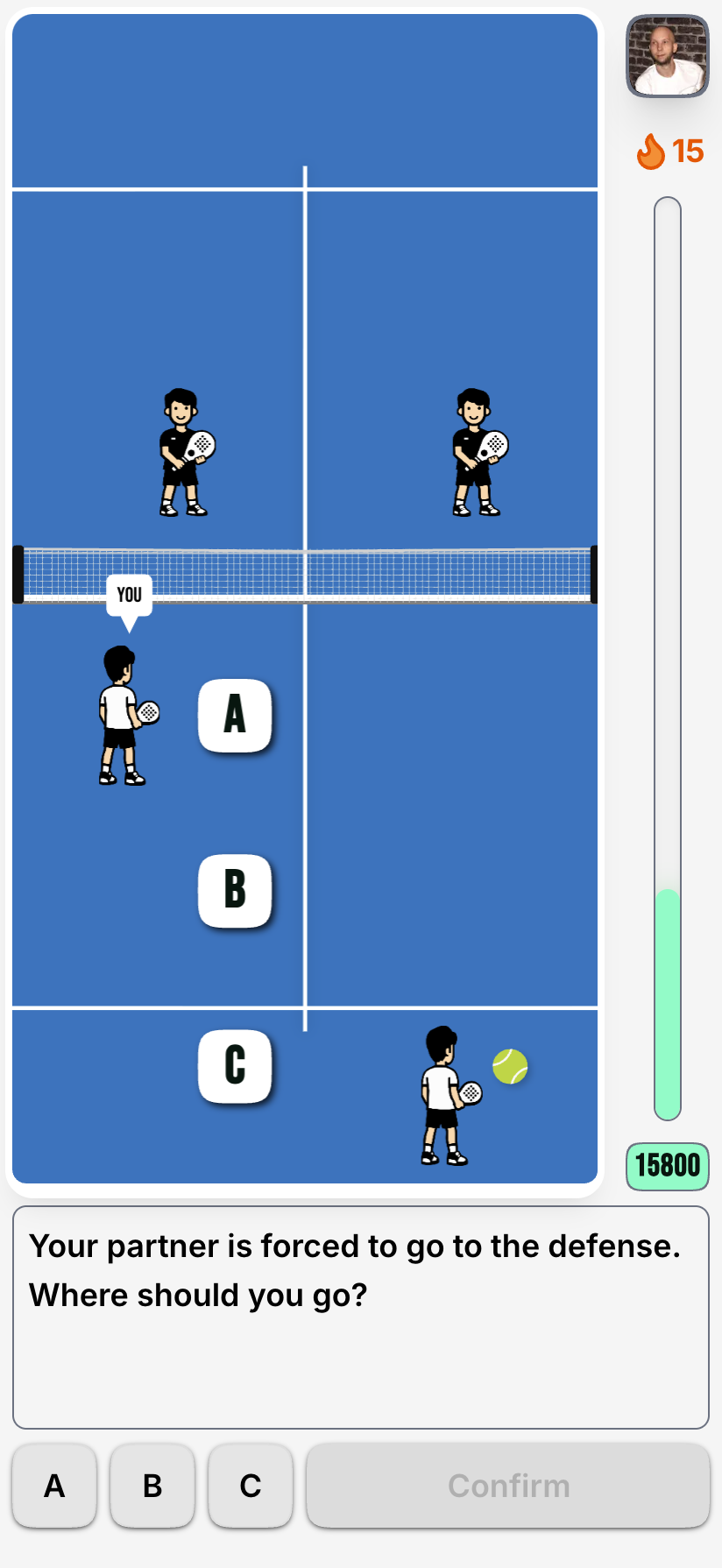 Padel Chess - Screenshot 3 showing product features and functionality
