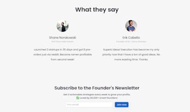 Validated SaaS Ideas gallery image