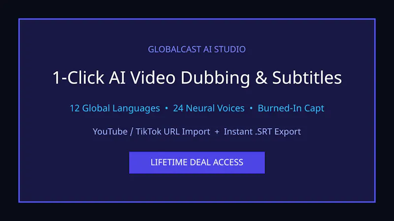 GlobalCast AI Studio v3.0 screenshot 2