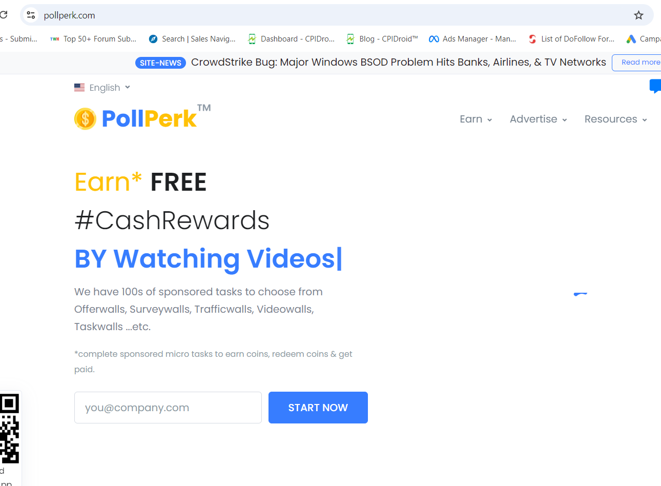 Pollperk ™ - Pollperk ™와 함께 실제 돈을 벌기 -Free Paypal, 무료 Paytm 미디어 1