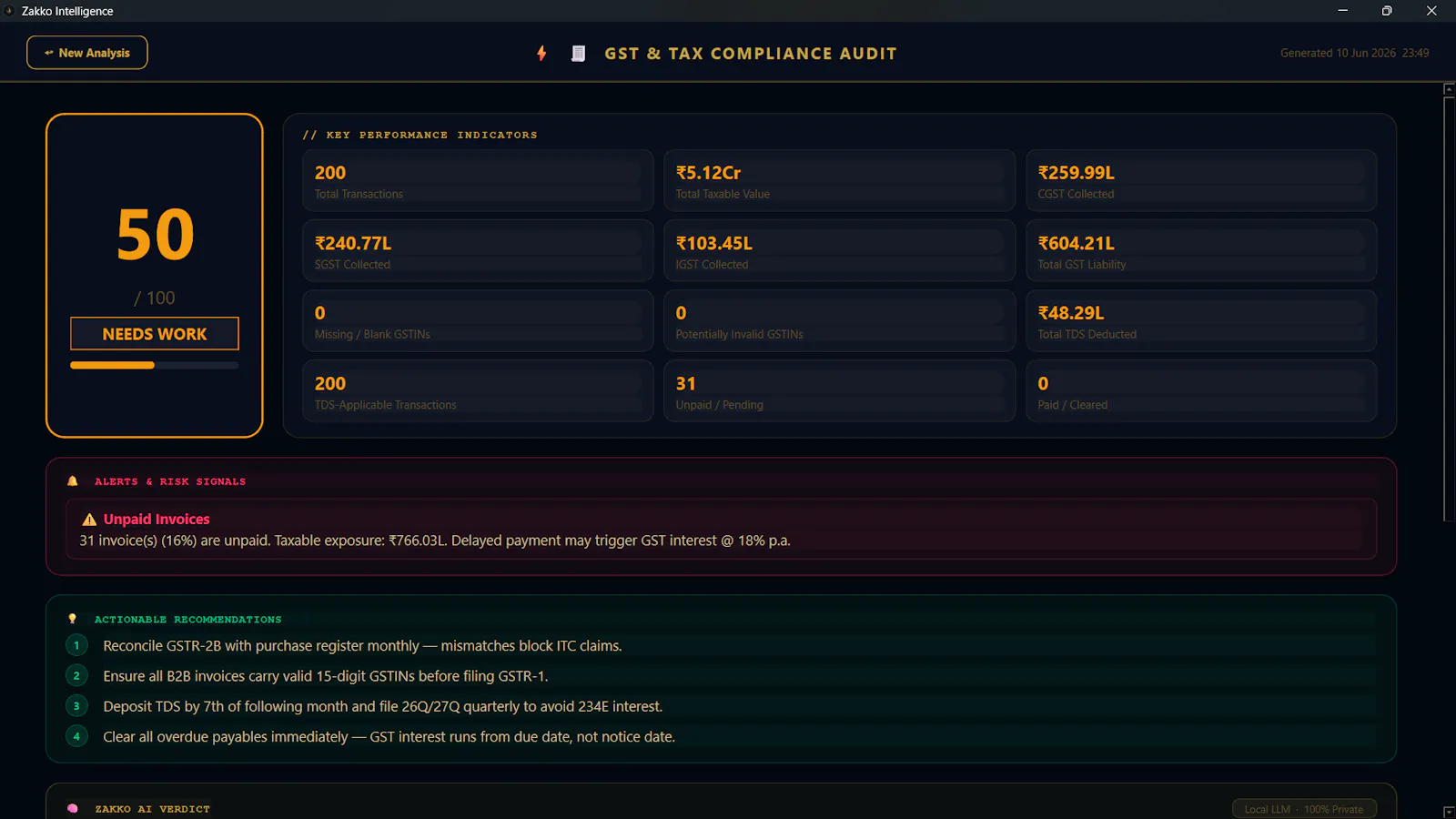 Zakko Intelligence screenshot 5