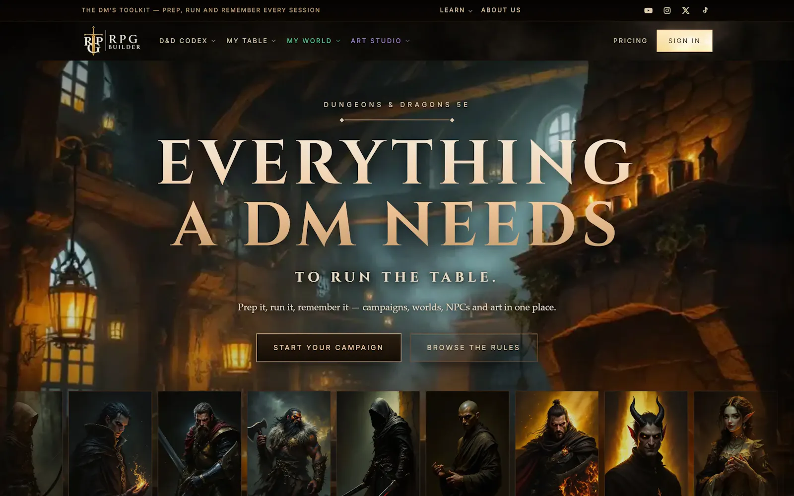 RPG Builder screenshot 1