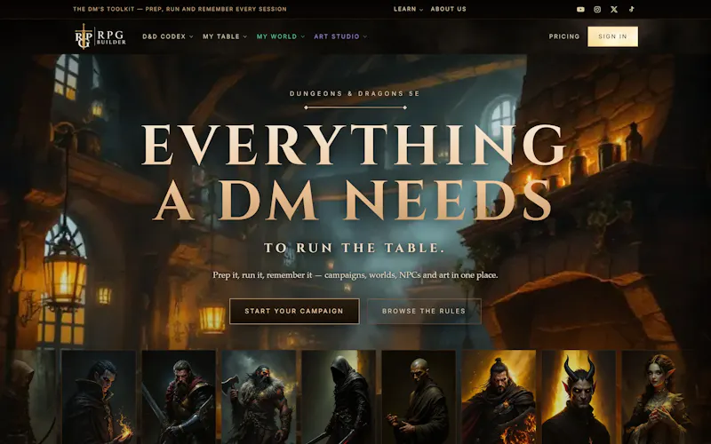 RPG Builder screenshot 1