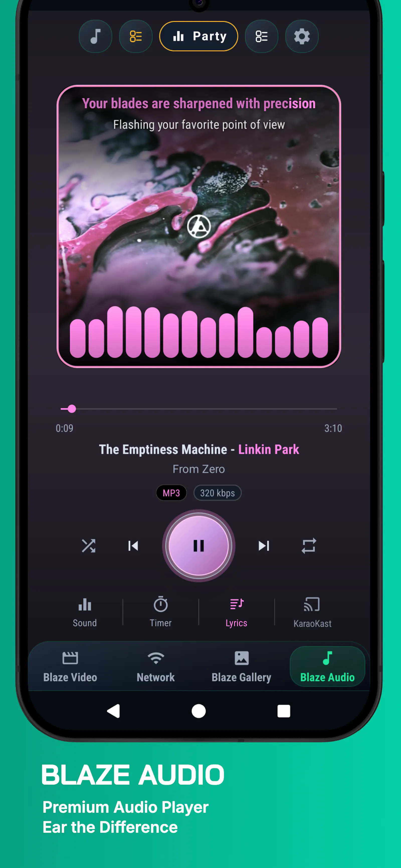 Blaze Player Android Multimedia Player screenshot 2