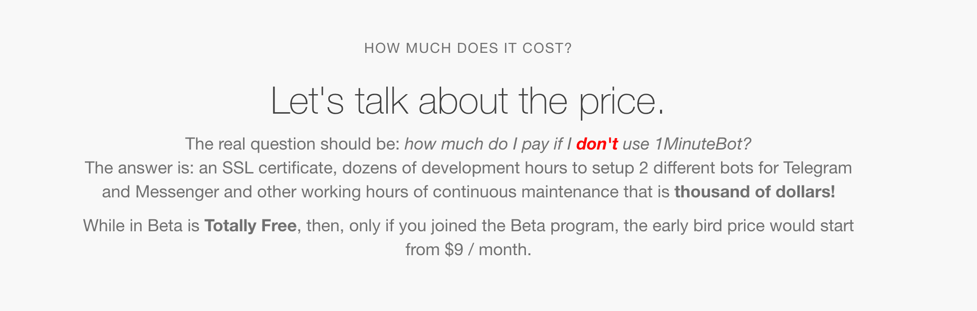 1MinuteBot gallery image