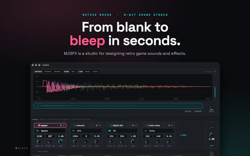 MJSFX screenshot 2