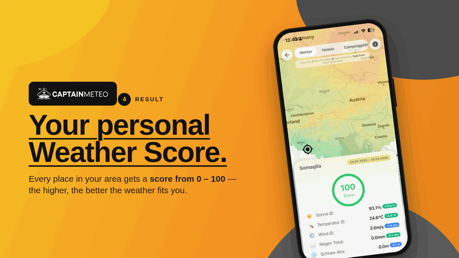 CaptainMeteo Travel By Weather screenshot 5