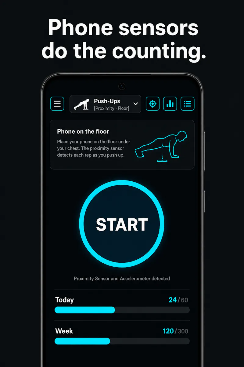 SensorFit screenshot 2