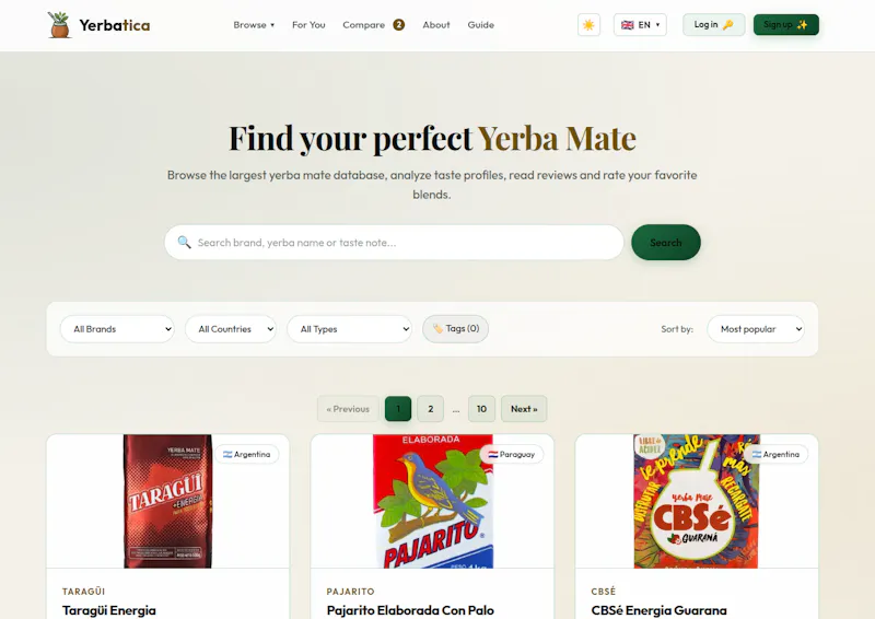 Yerbatica screenshot 2