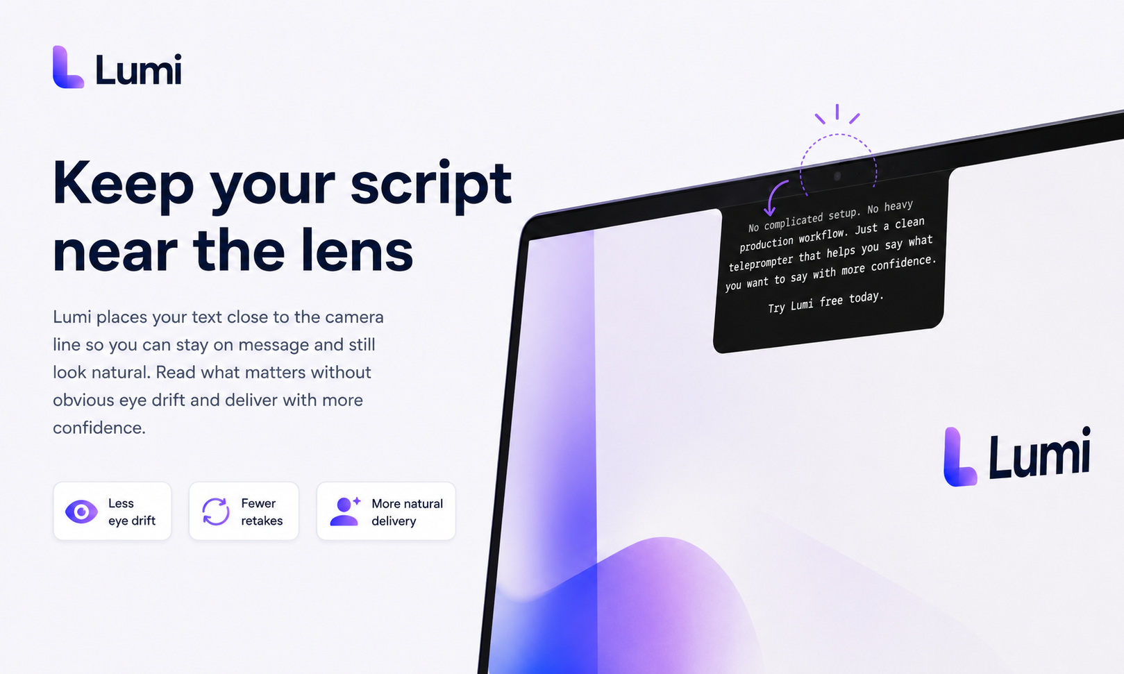 Lumi - Teleprompter + Recorder  gallery image