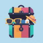 TravelTreasure - Product Hunt launch logo and brand identity