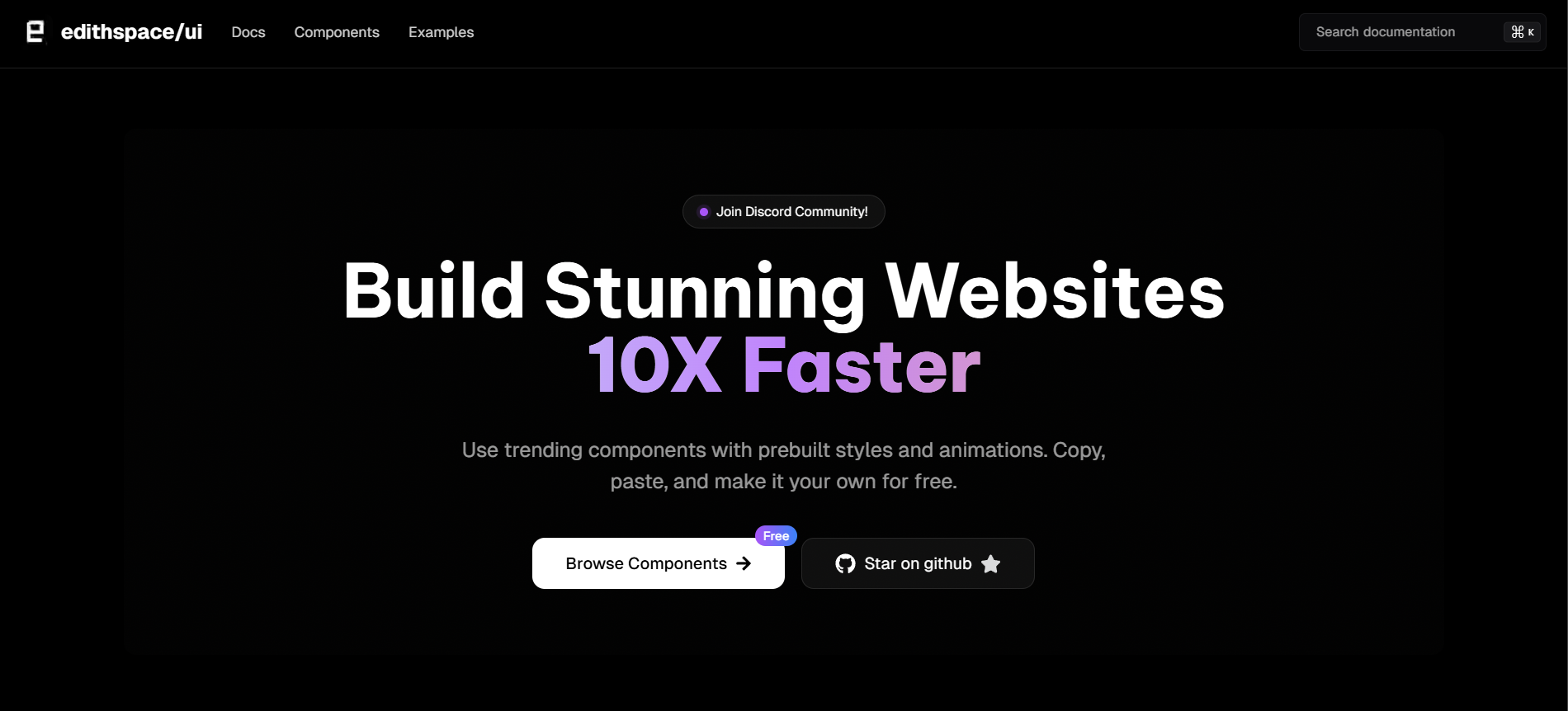 EdithSpace/UI - 웹 사이트 구축 10x modern 미디어 1