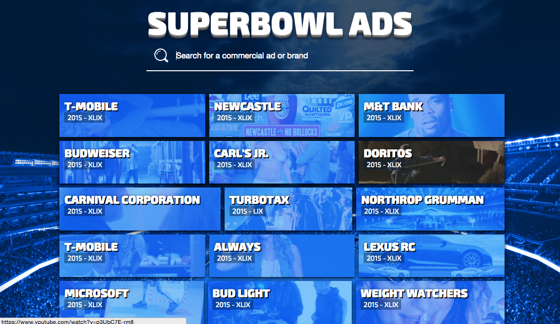 Superbowl Ads
