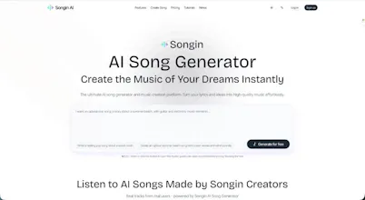 songinAI - AI Japanese Song Generator gallery image
