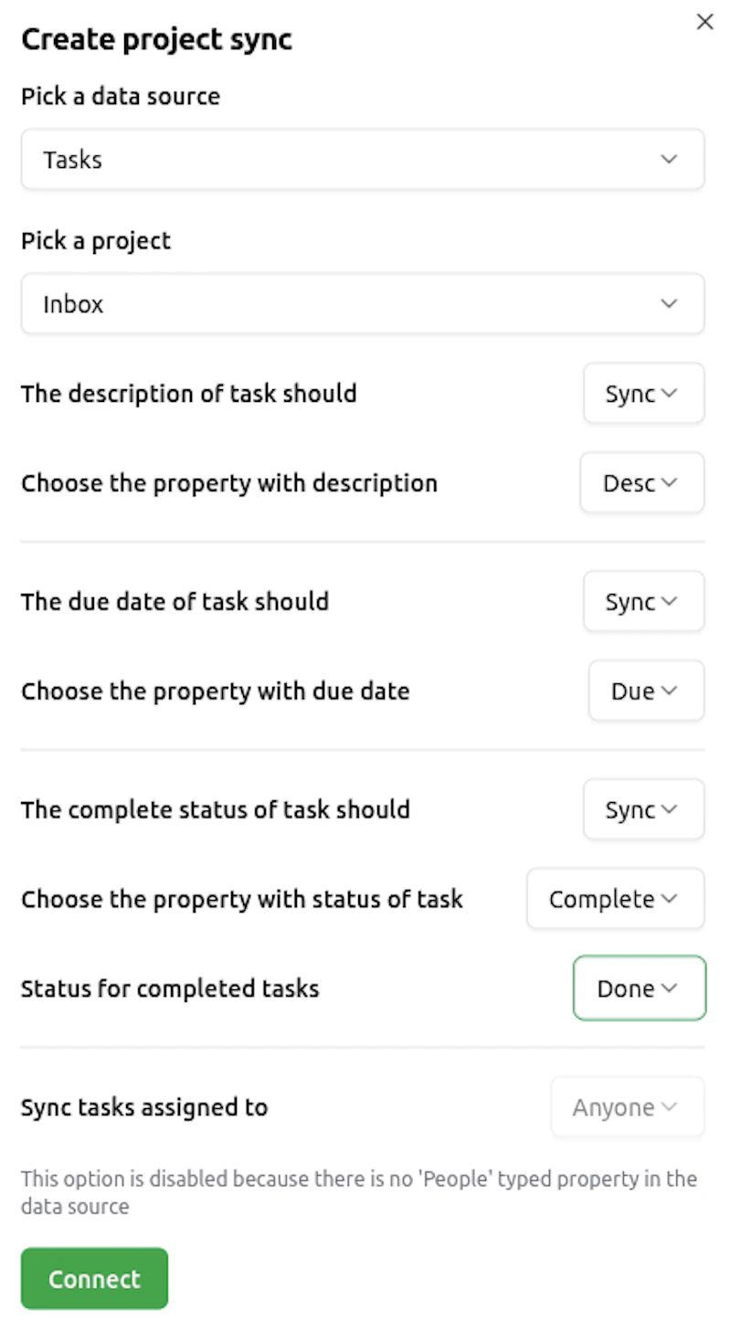 2Todoist screenshot 3
