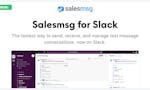 Salesmsg for Slack image