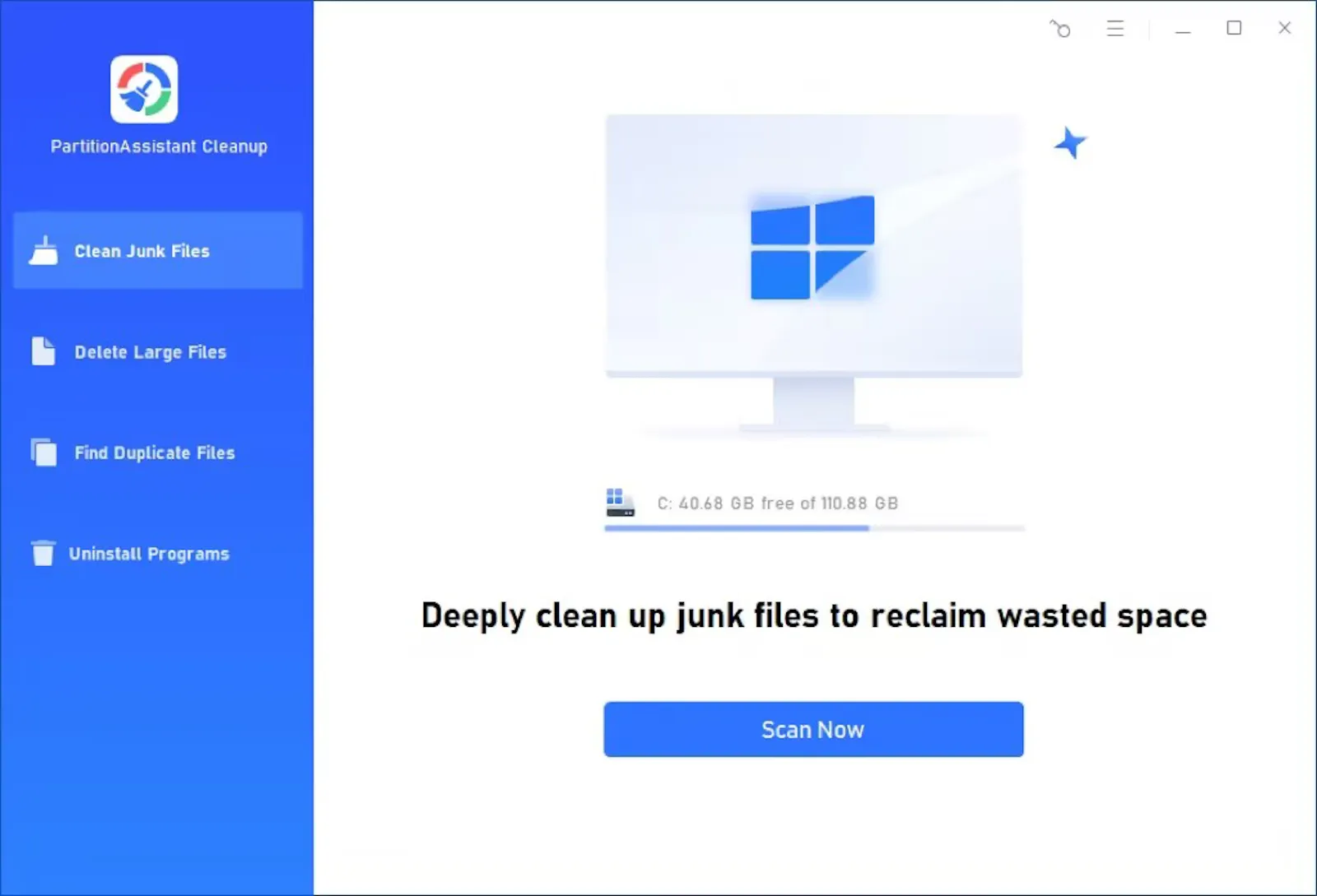 PartitionAssistant Cleanup screenshot 1
