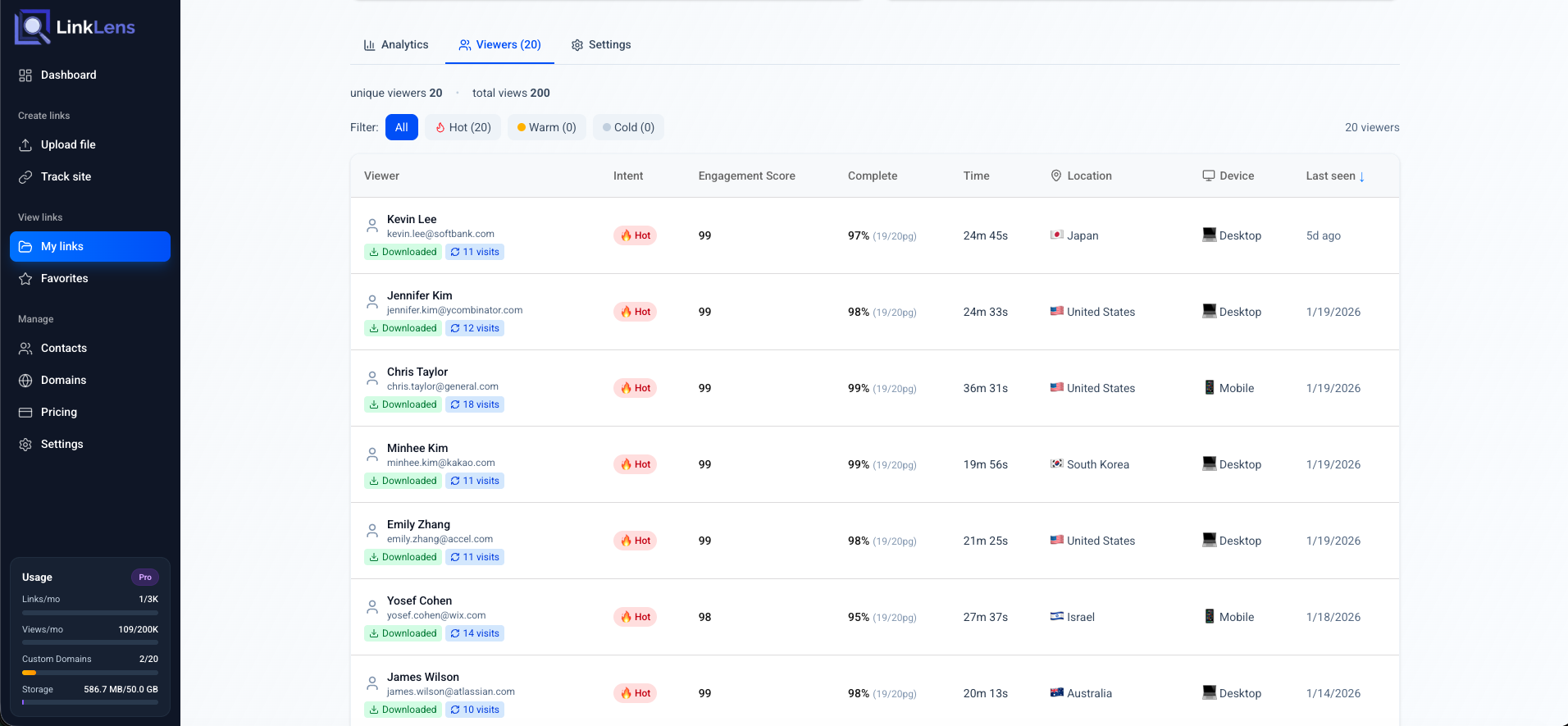 LinkLens gallery image