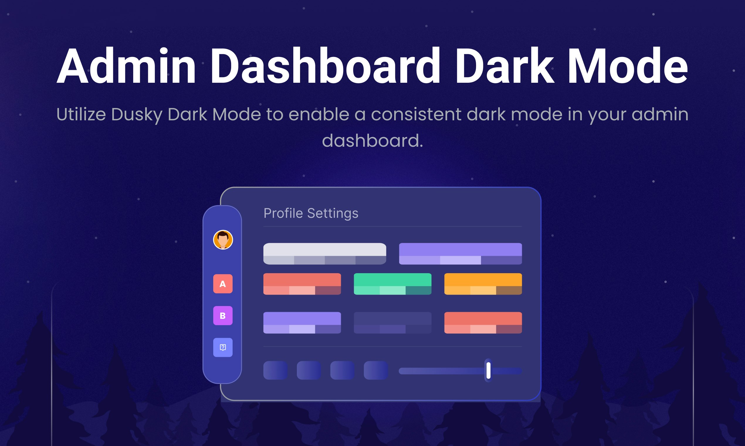 Media Dusky Dark Mode - Plugin mod gelap wordpress terbaik 3