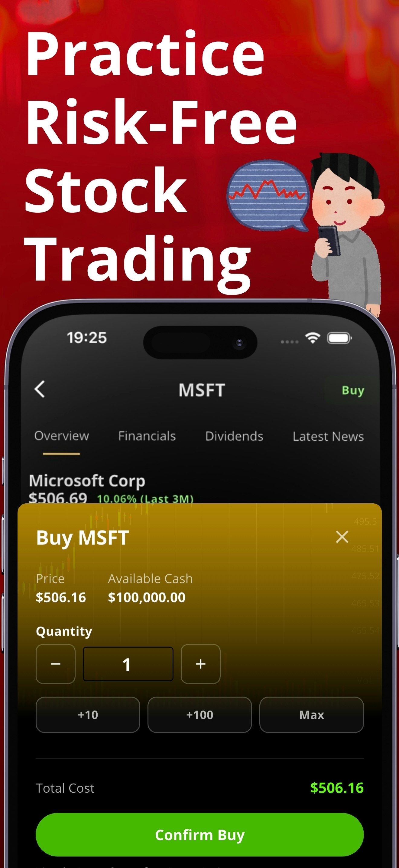 Média Tradesim - Simulator de trading d'actions - Entraînez-vous à investir sans risque avec des données de marché réelles 3