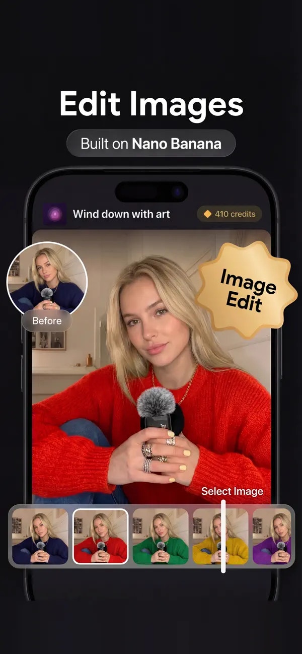 diffuria: AI Image & Video - Screenshot 2 showing product features and functionality