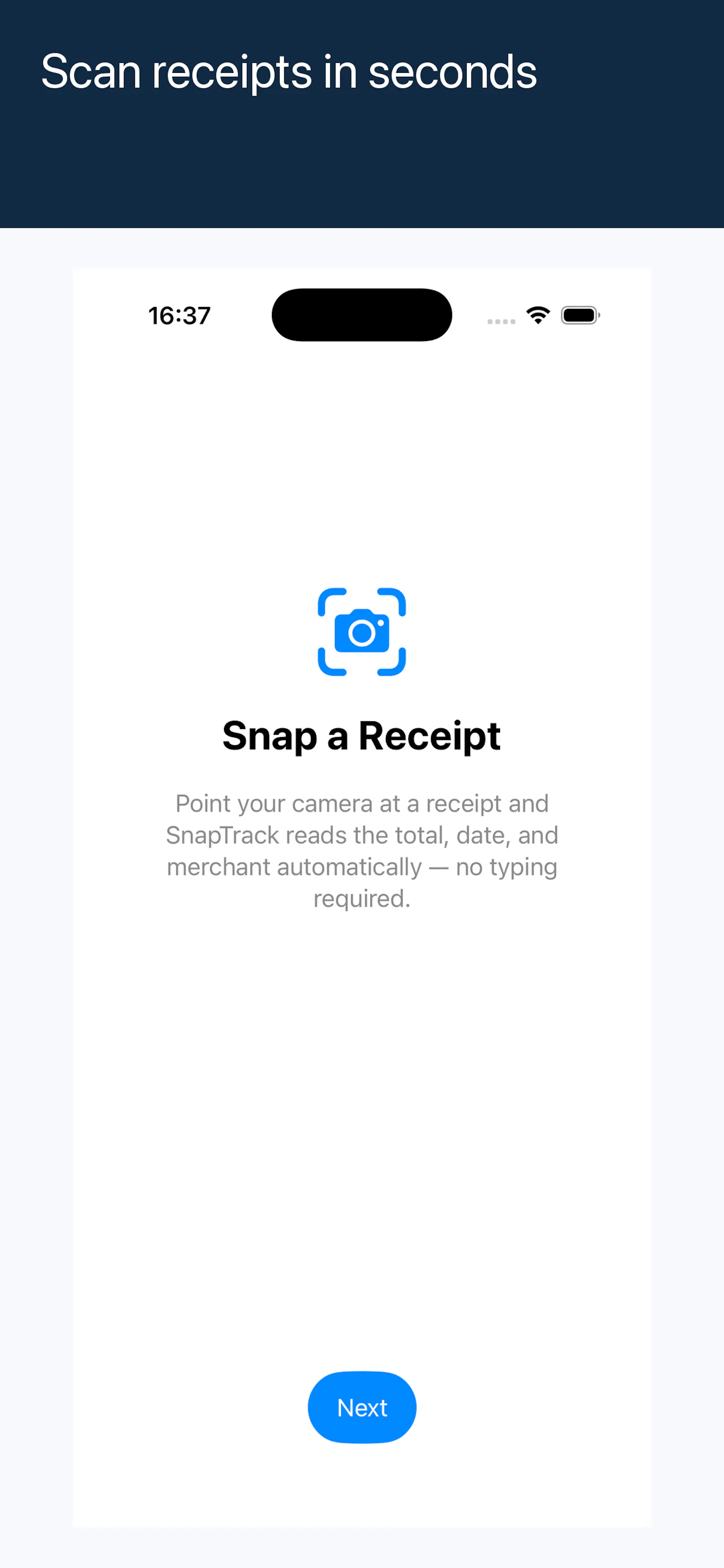 SnapTrack — Expense Tracking for Travel screenshot 3