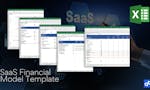 SaaS Financial Model Template image
