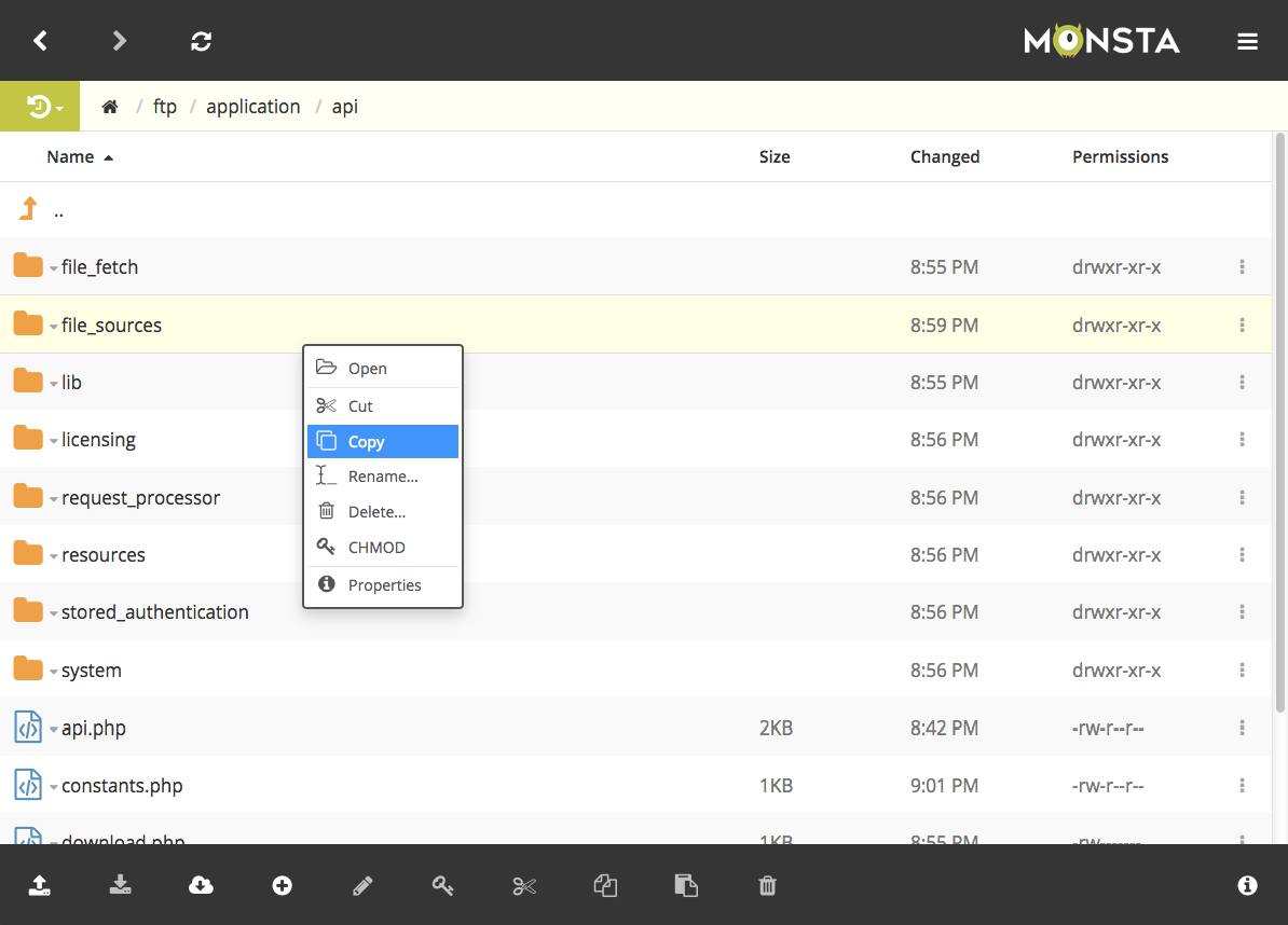 Monsta FTP gallery image
