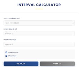 Interval Calculator gallery image