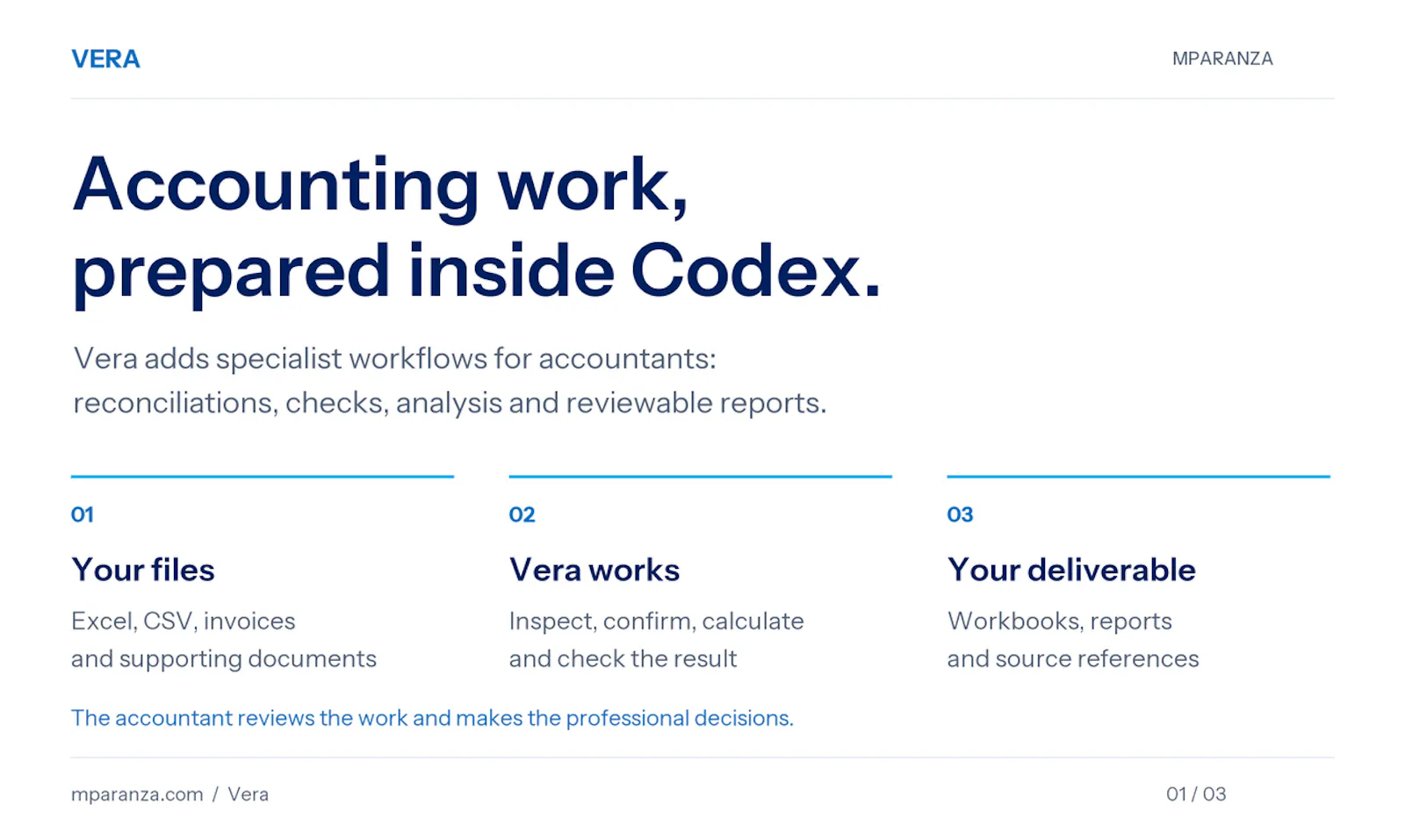 Vera screenshot 1