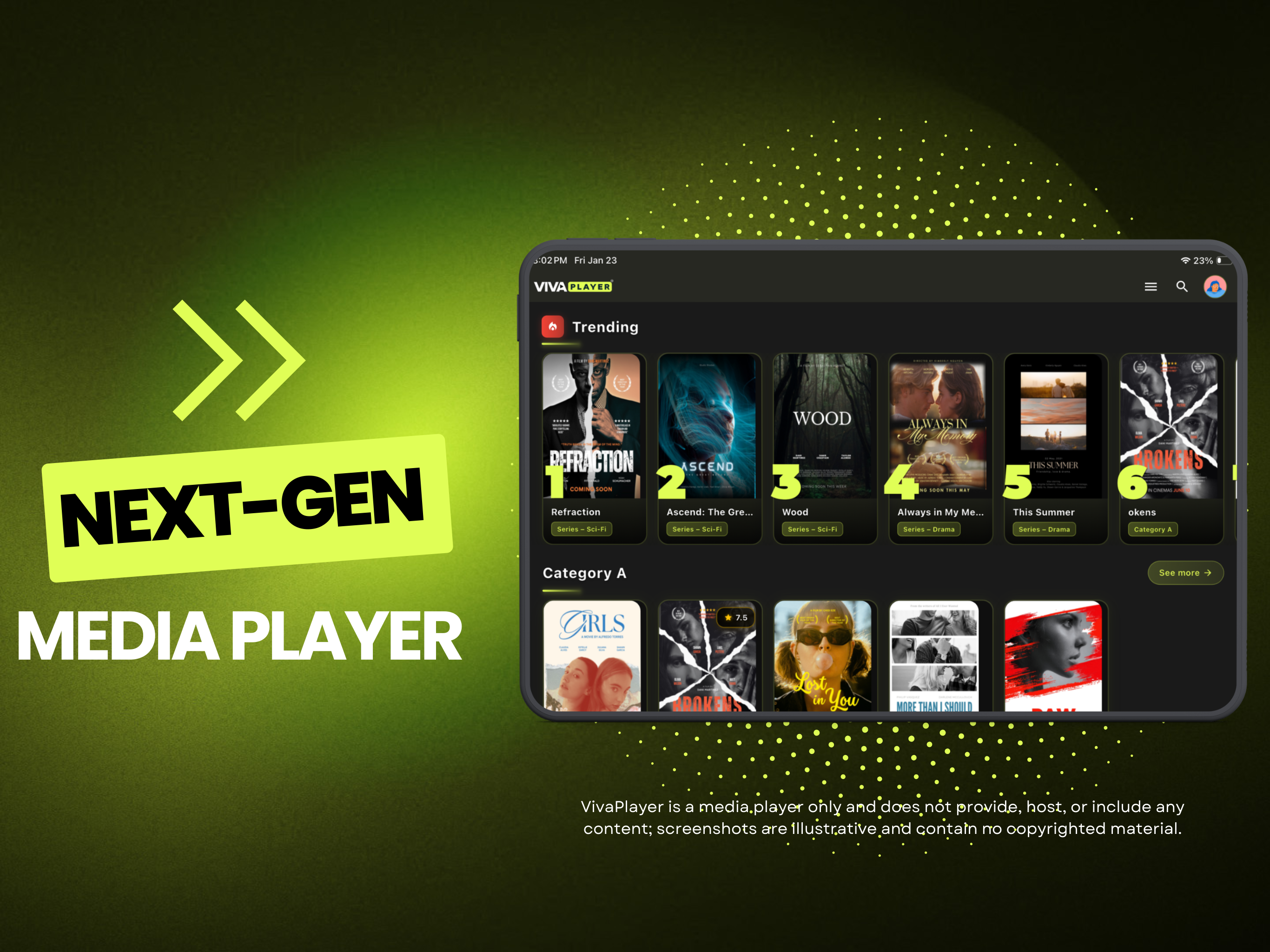 VivaPlayer™ gallery image