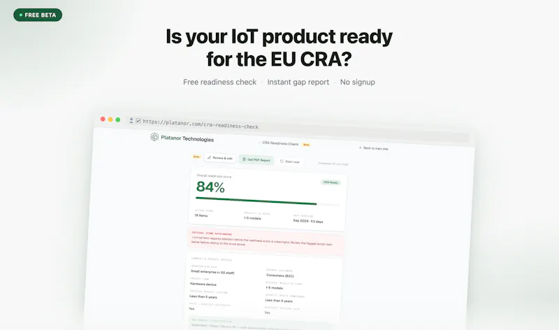 CRA Readiness Check screenshot 2