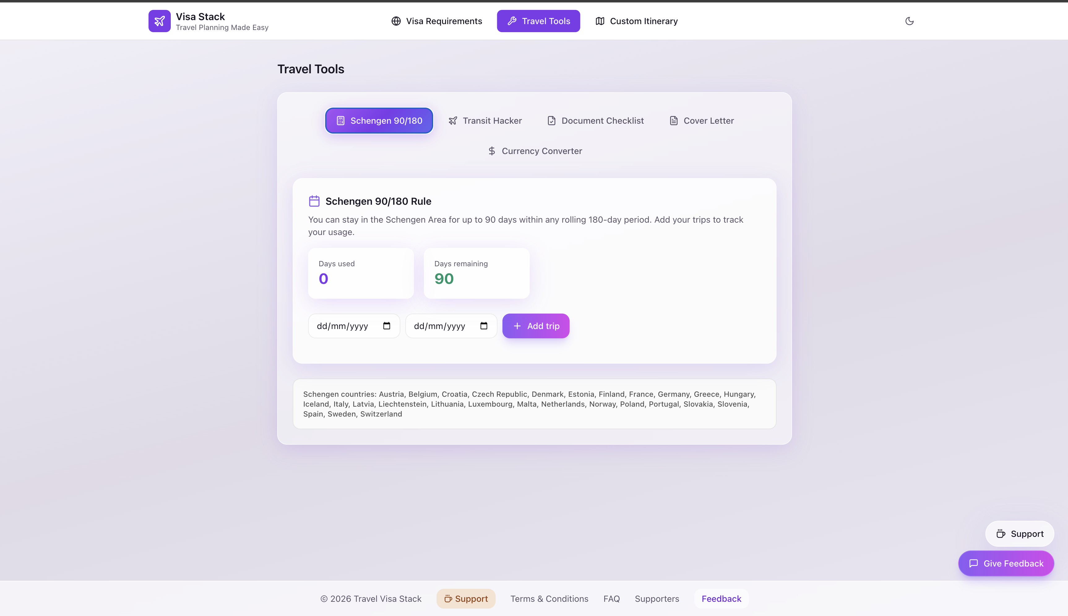 Travel Visa Stack gallery image