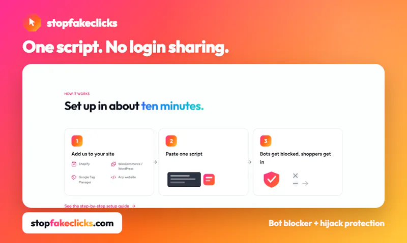 stopfakeclicks screenshot 4
