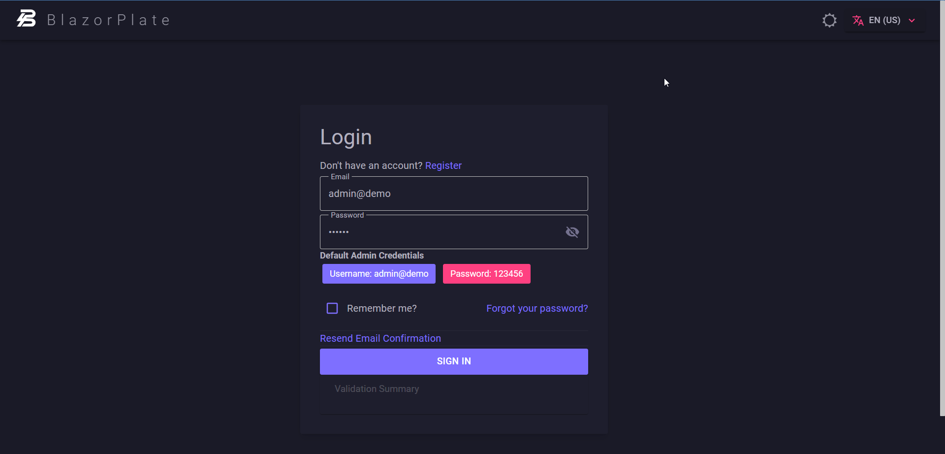Media Blazorplate - Templat Starter Senibina Bersih |.NET & Blazor Wasm 2