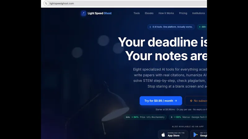 Light Speed Ghost screenshot 1 (video preview)