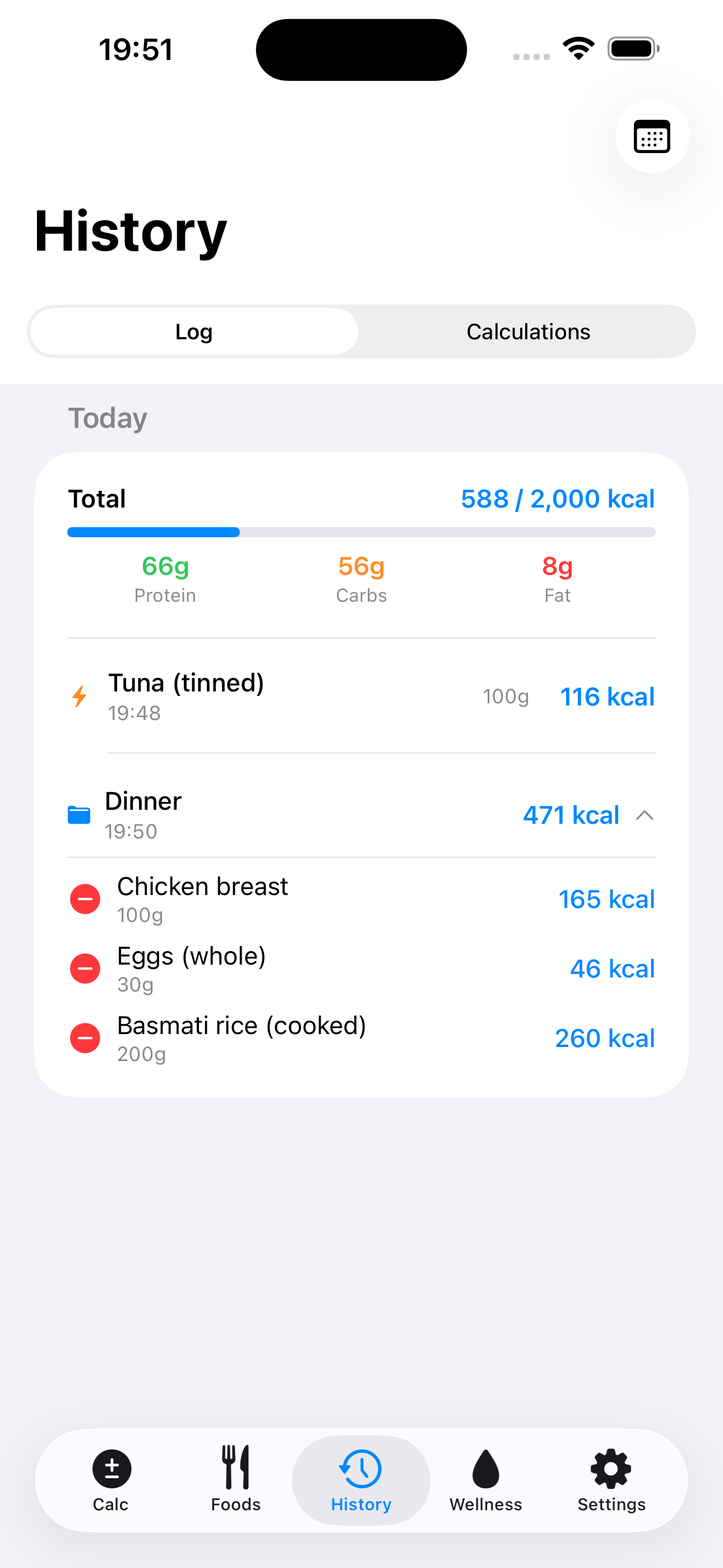 FuelCalc: Macro & Calorie Log gallery image
