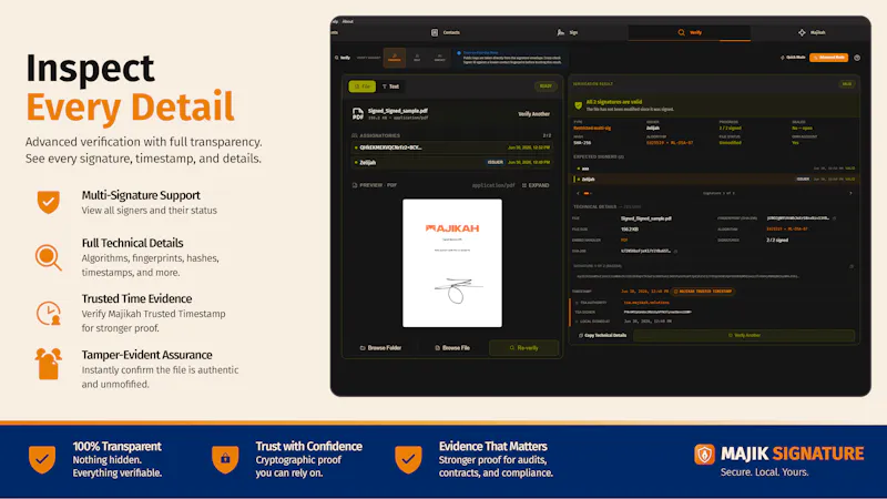 Majik Signature screenshot 13