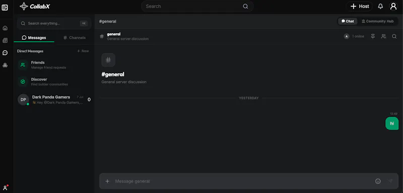 CollabX screenshot 1