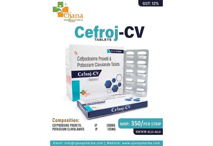 Cefpodoxime 200mg + Clavulanate 125mg