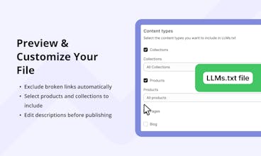 LLMs.txt: AI Traffic Booster gallery image