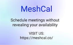 Meshcal media 3