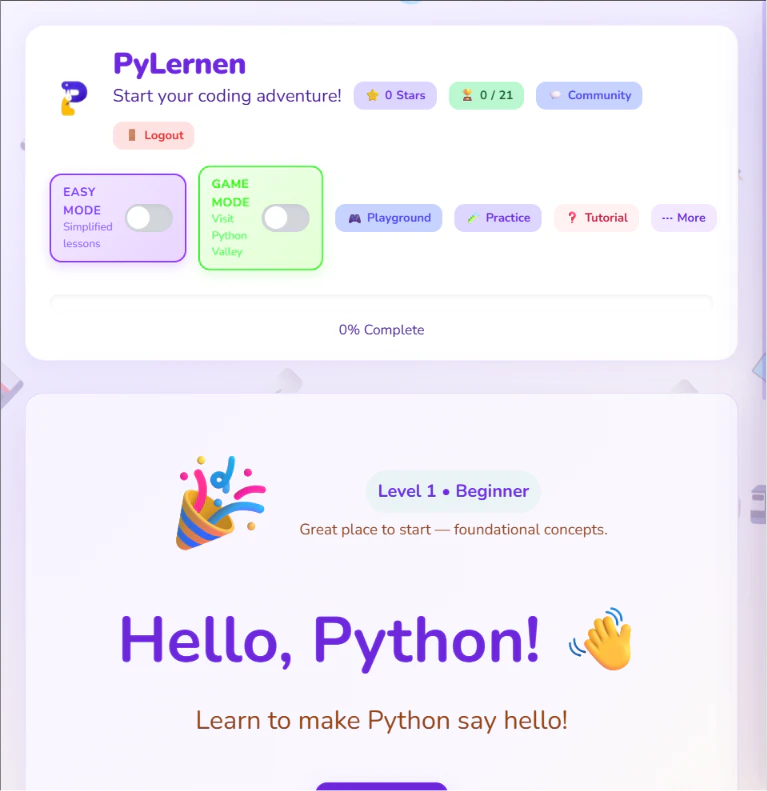 PyLernen 截图 4