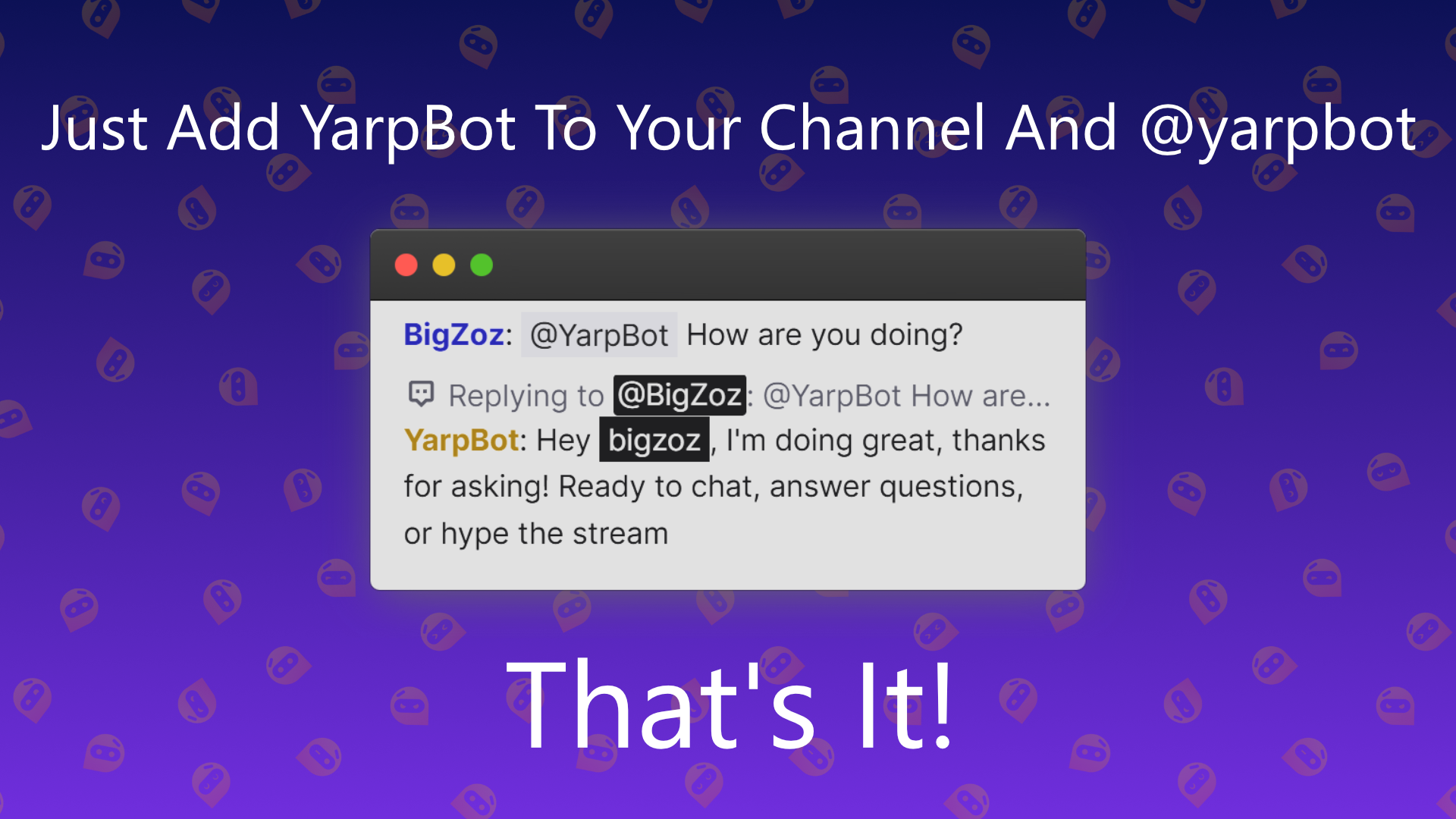 YarpBot gallery image