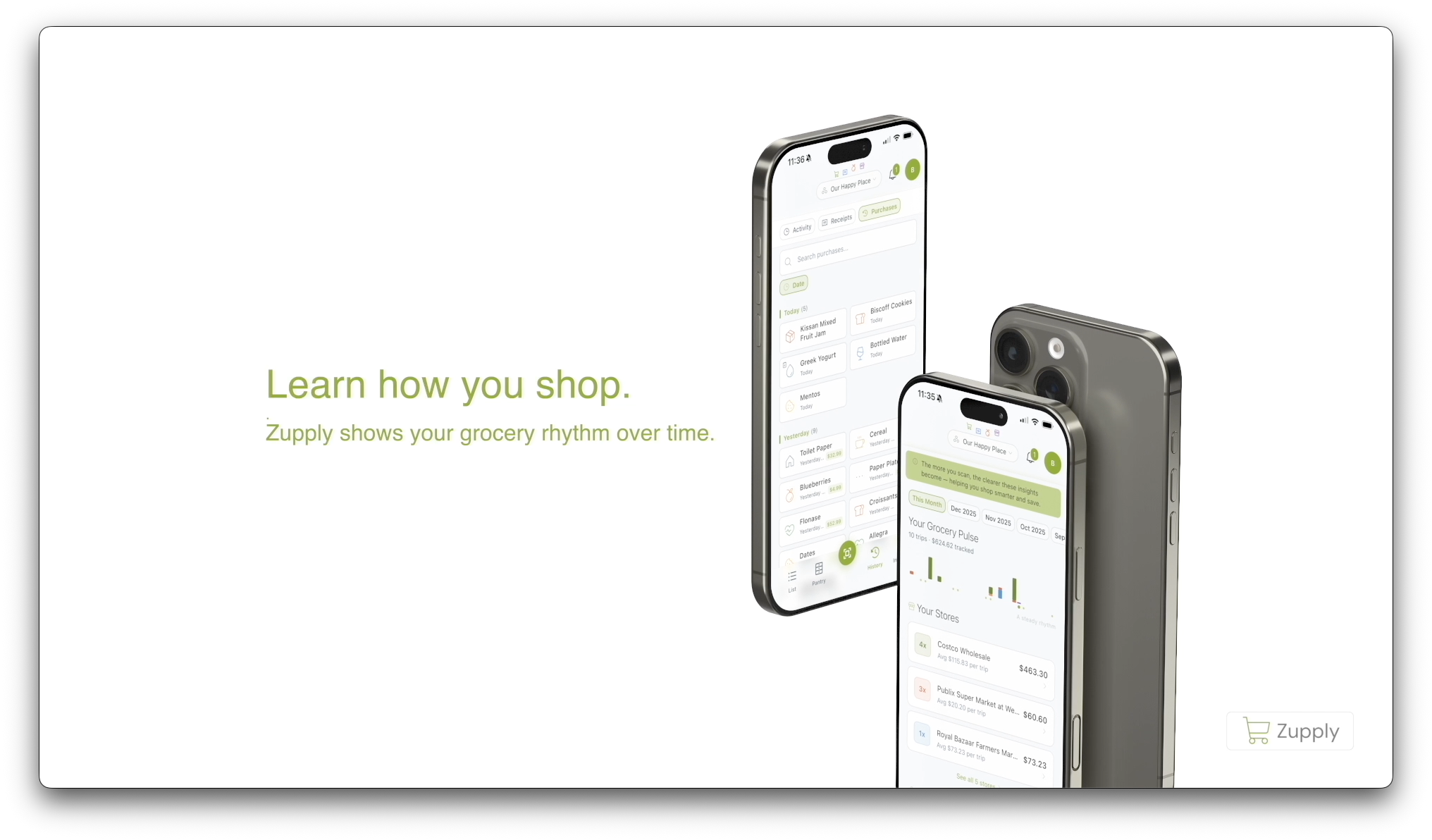 Zupply: Grocery lists with AI gallery image