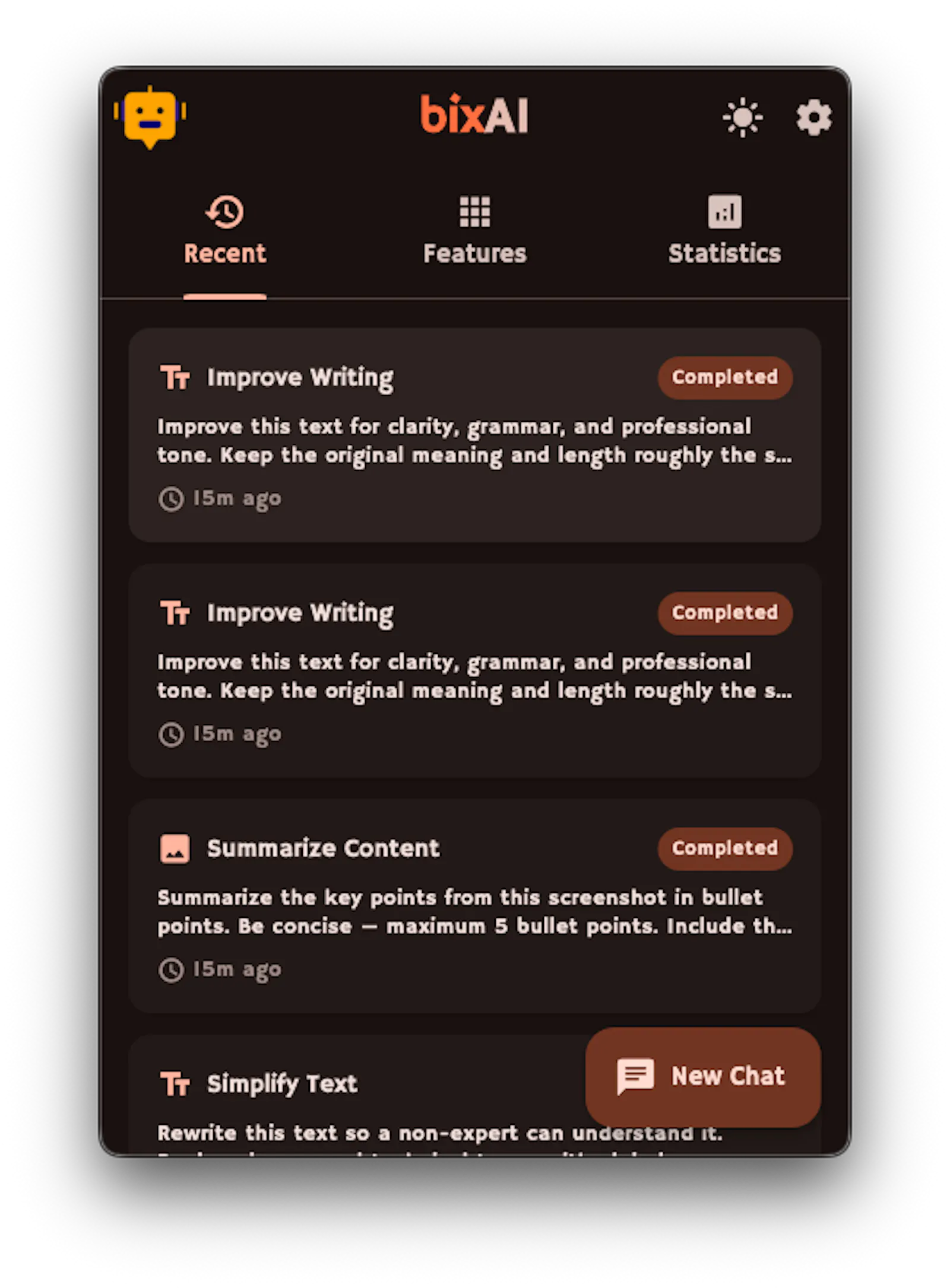 BixAI screenshot 6